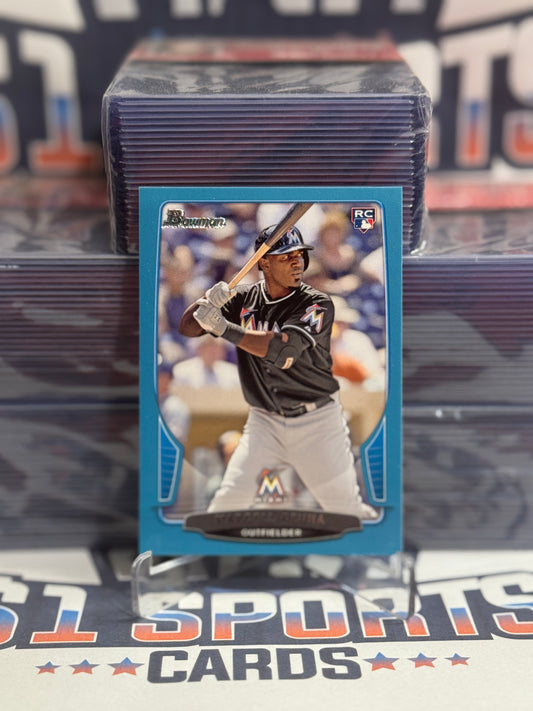 2013 Bowman (Teal 121/500) Marcell Ozuna Rookie #17