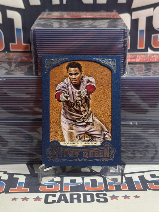 2014 Topps Gypsy Queen (Blue Frame 91/499) Xander Bogaerts Rookie #13