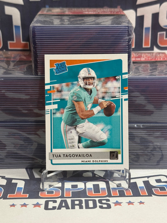2020 Donruss (Rated Rookie) Tua Tagovailoa #302