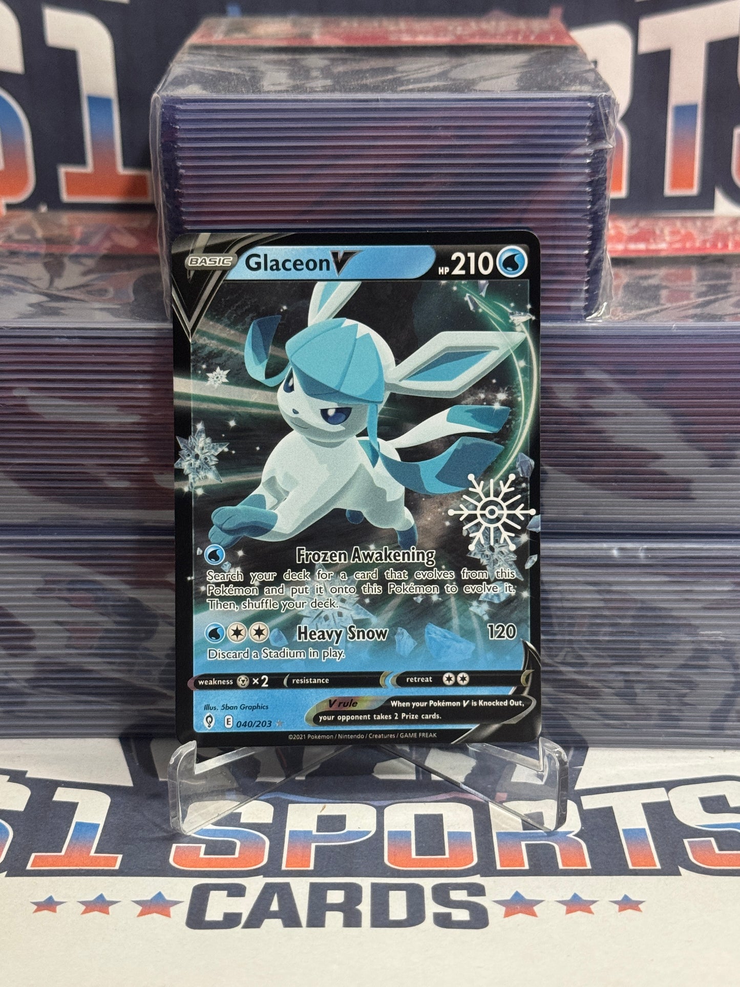 Pokemon TCG: Holiday Calendar - Glaceon V (Ultra Rare) #4