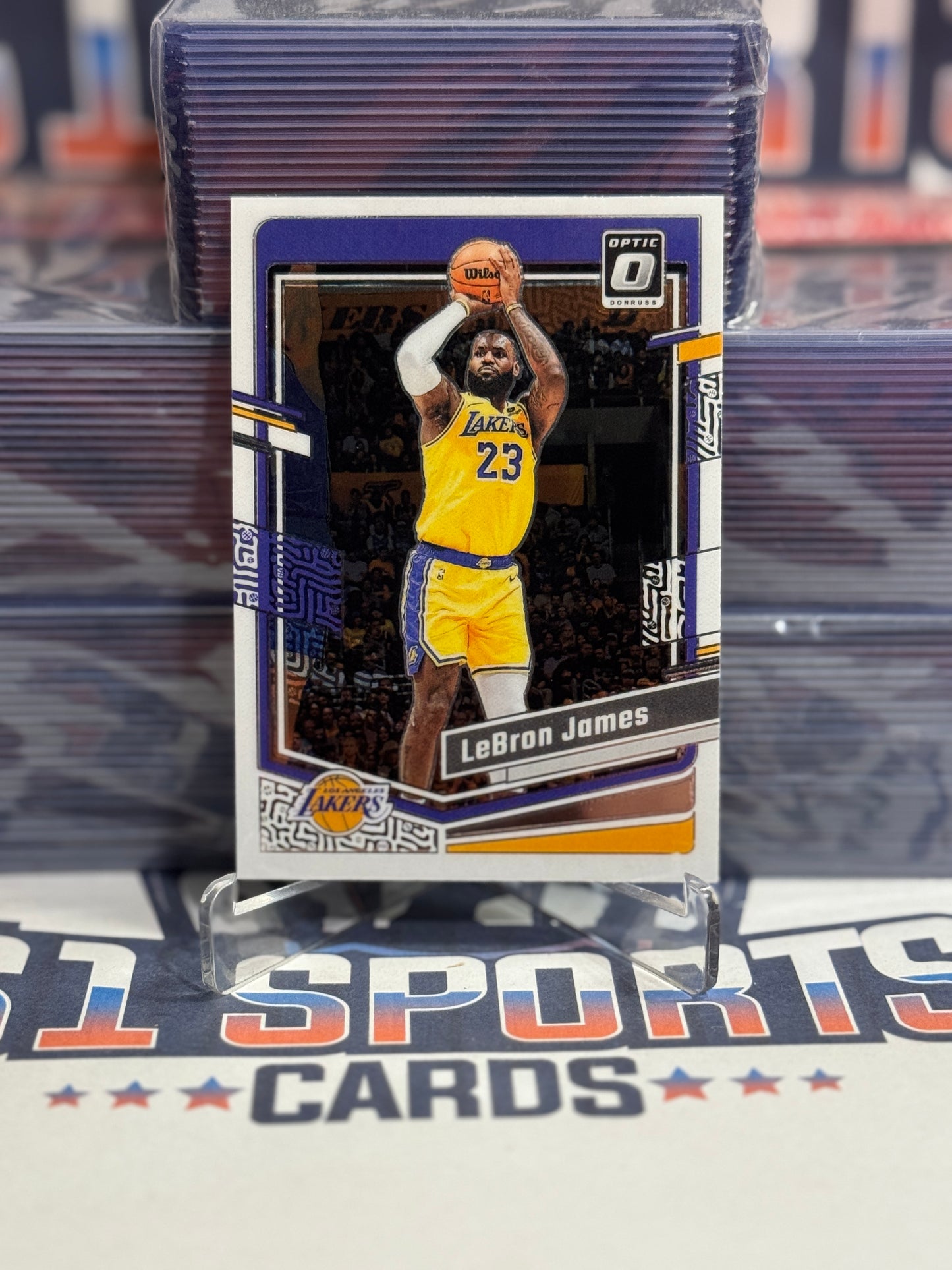 2023 Donruss Optic LeBron James #65