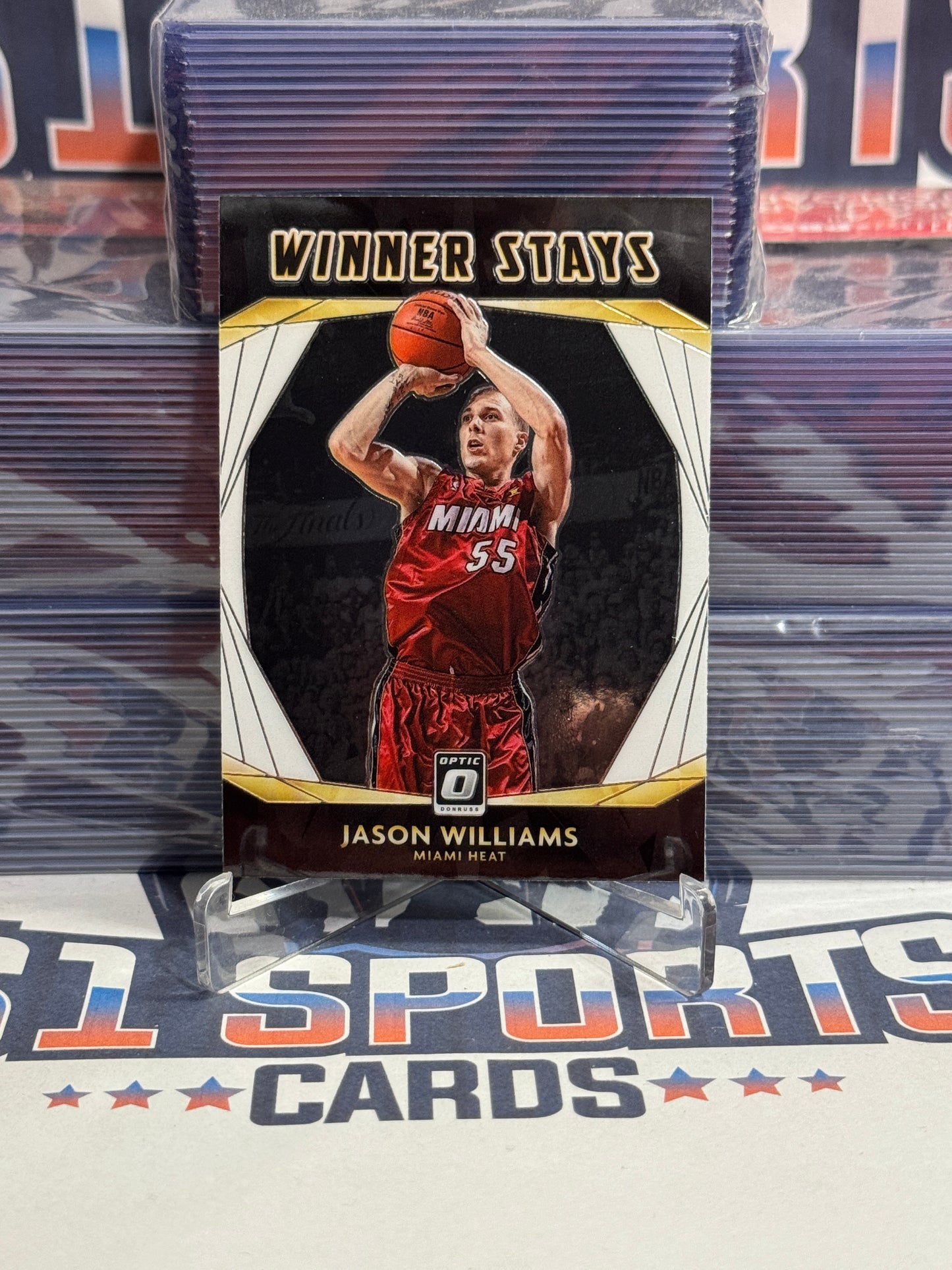 2020 Donruss Optic (Winner Stays) Jason Williams #4