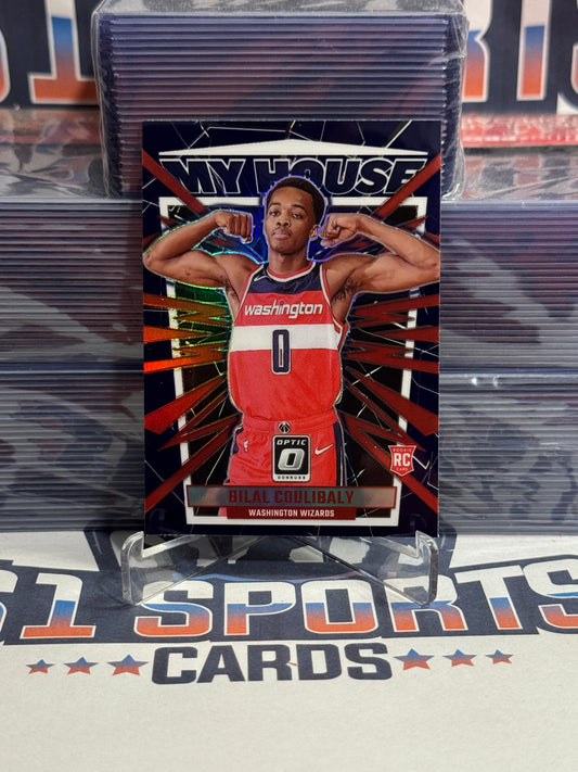 2023 Donruss Optic (Purple Prizm, My House) Bilal Coulibaly Rookie #16