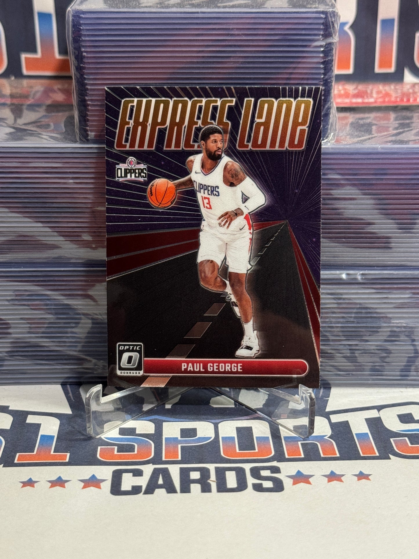 2023 Donruss Optic (Express Lane) Paul George #15