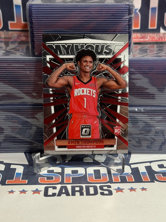 2023 Donruss Optic (My House) Amen Thompson Rookie #19