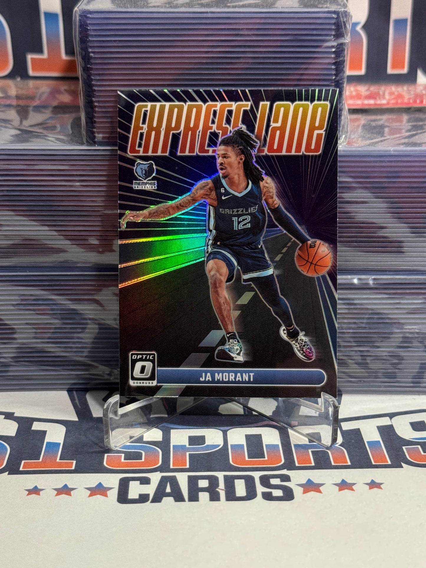 2023 Donruss Optic (Holo, Express Lane) Ja Morant #17