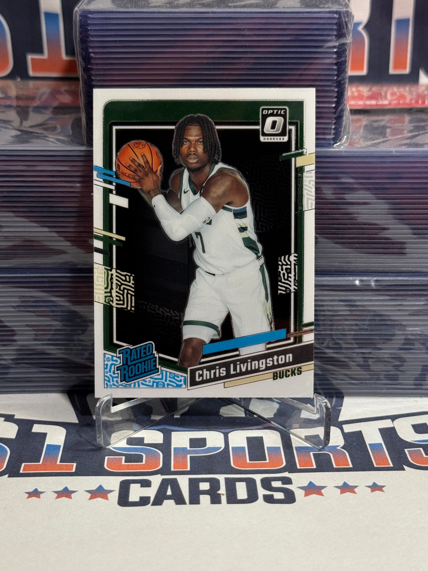 2023 Donruss Optic (Rated Rookie) Chris Livingston #222