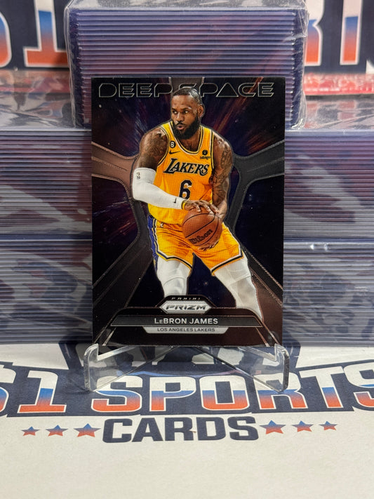 2023 Panini Prizm (Deep Space) LeBron James #7