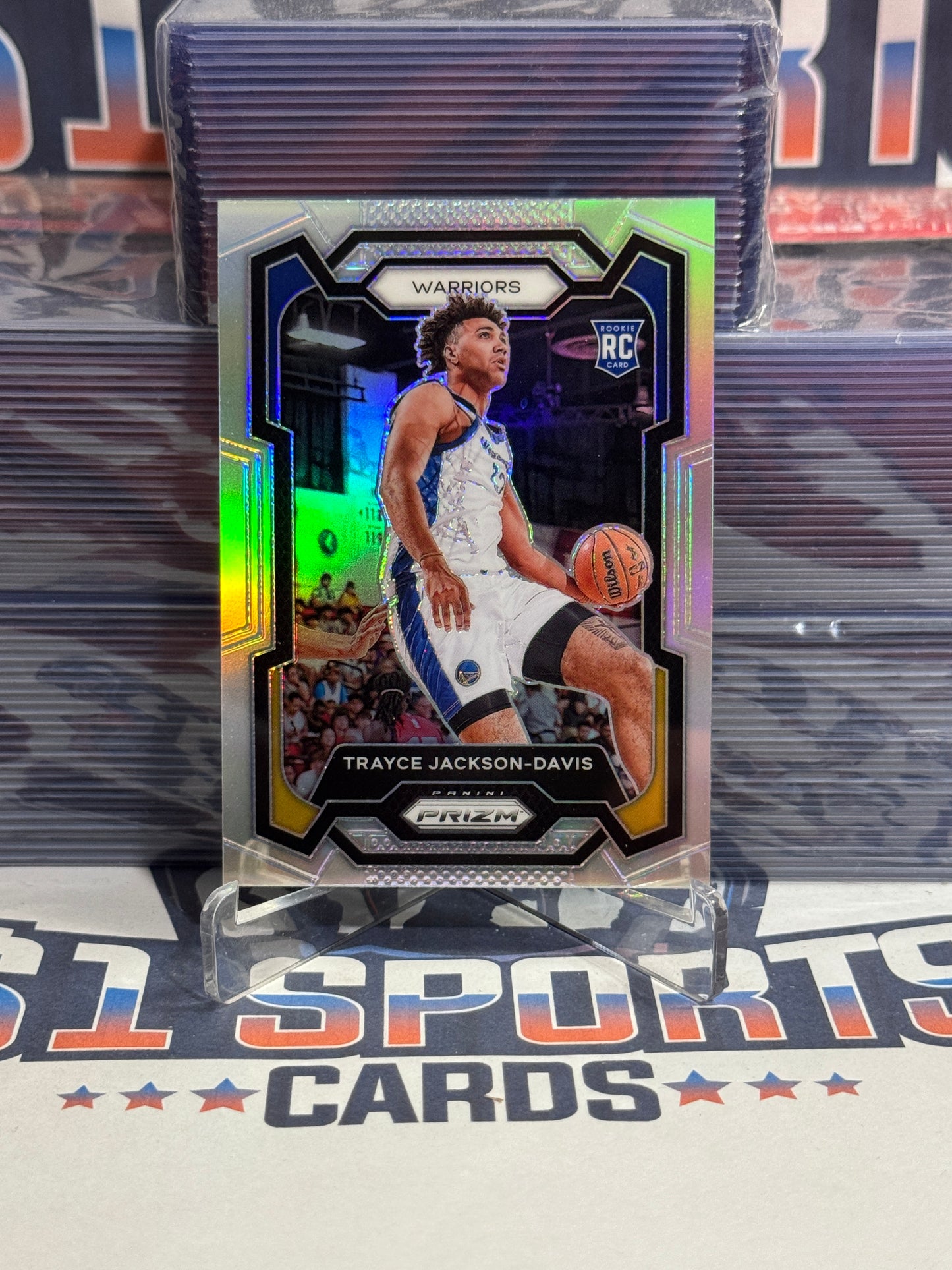2023 Panini Prizm (Silver Prizm) Trayce Jackson-Davis Rooke #148