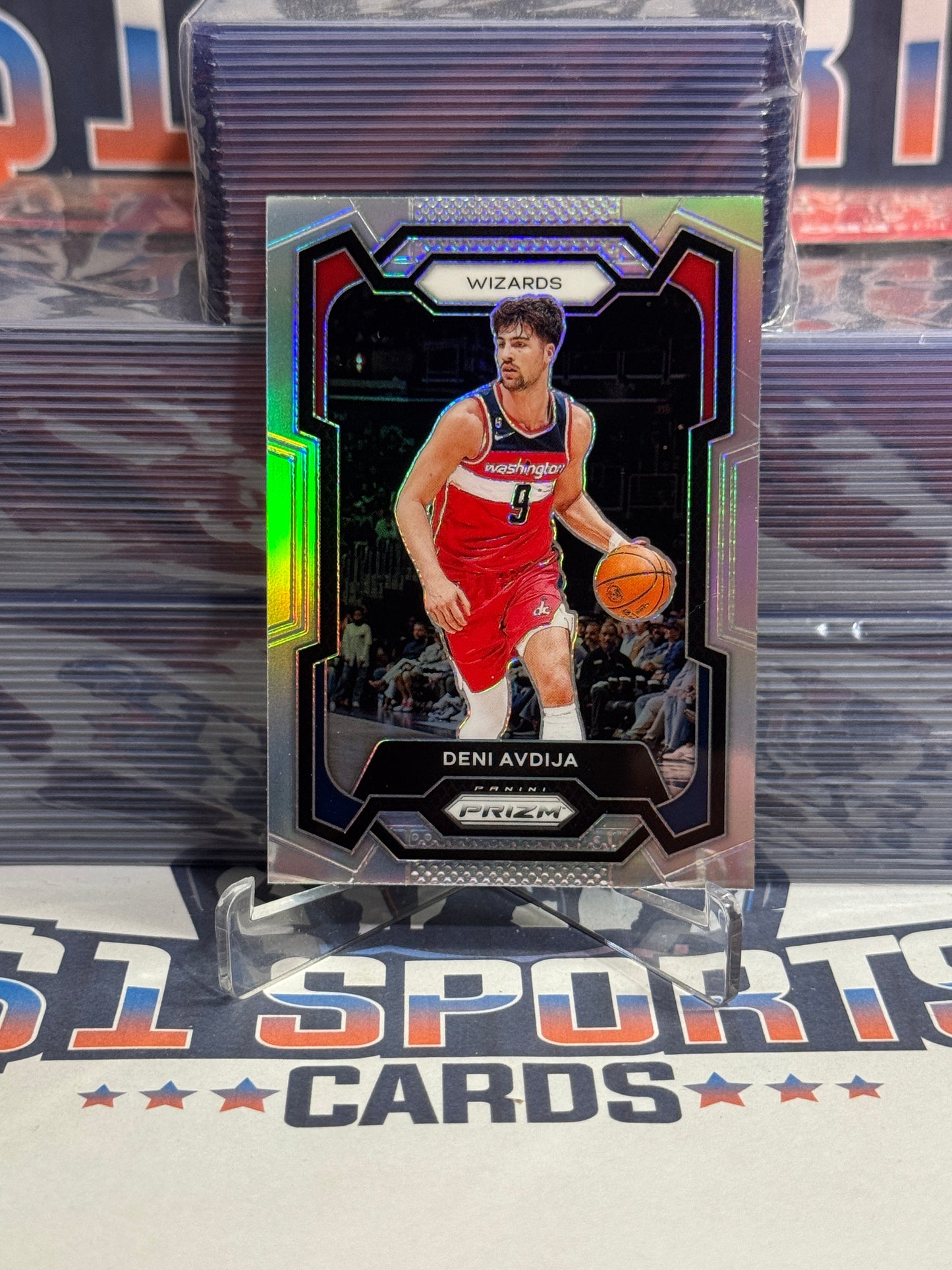 2023 Panini Prizm (Silver Prizm) Deni Avdija #261