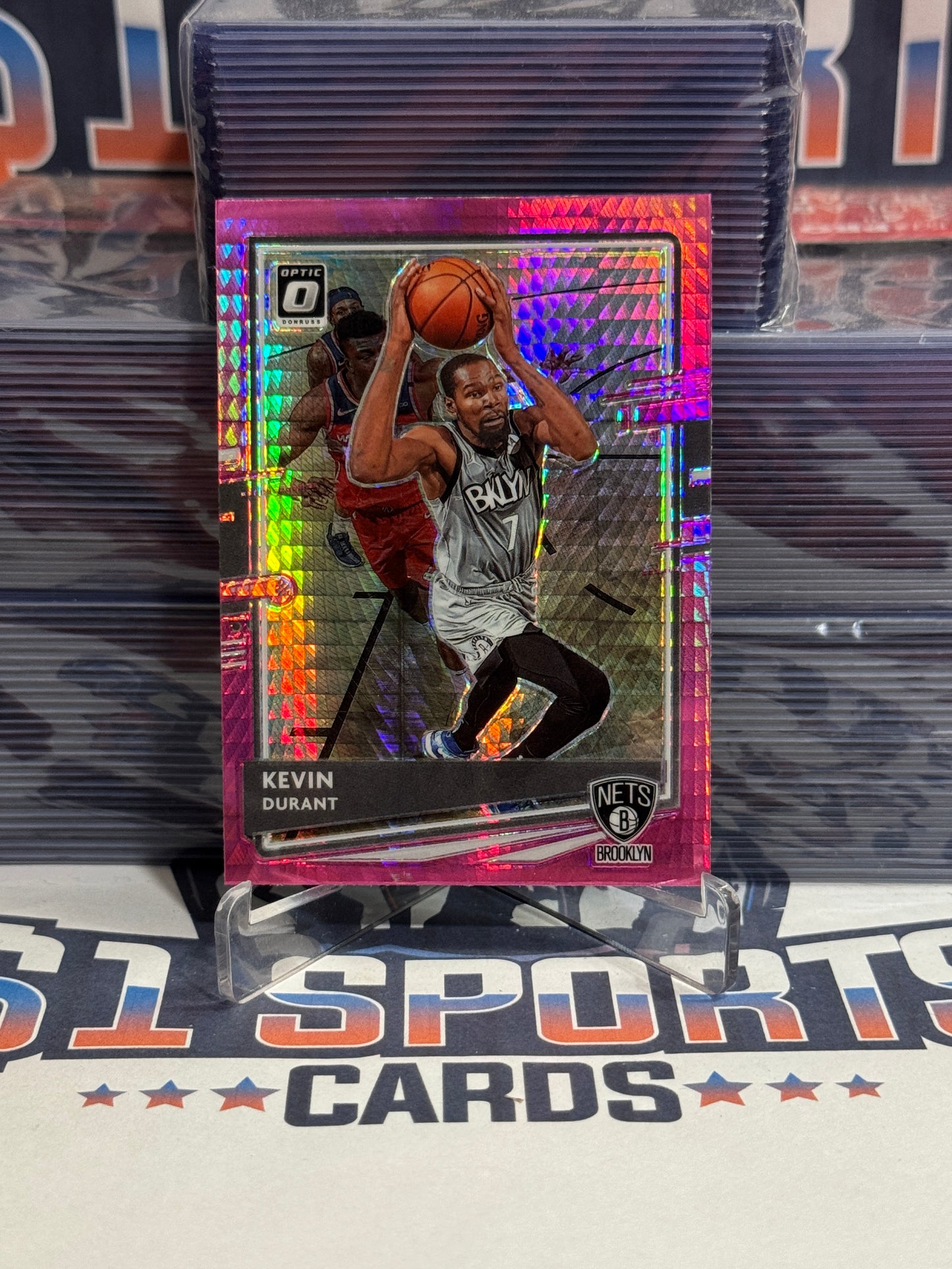 2023 Donruss Optic (Hyper Pink Prizm) Kevin Durant #136