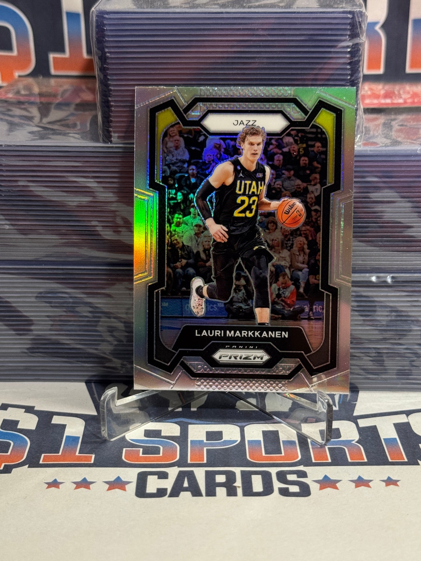 2023 Panini Prizm (Silver Prizm) Lauri Markkanen #93