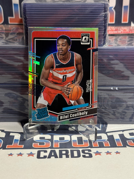 2023 Donruss Optic (Holo Prizm, Rated Rookie) Bilal Coulibaly #243