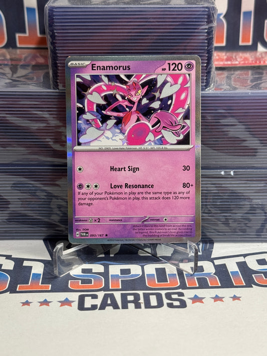 Pokemon TCG: Twilight Masquerade - Enamorus (Holo, Rare) #93