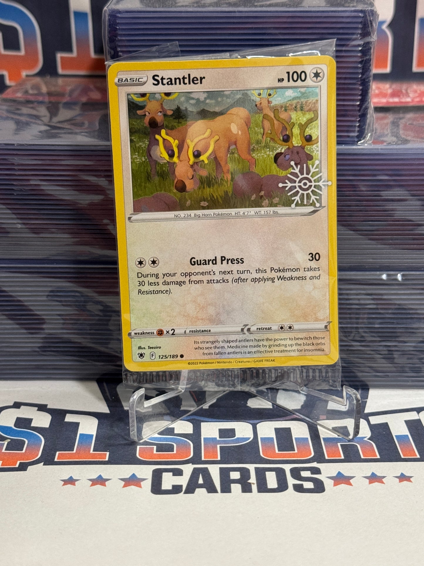 Pokemon TCG: Holiday Calendar - Stantler (Sealed, Holo, Common) #125