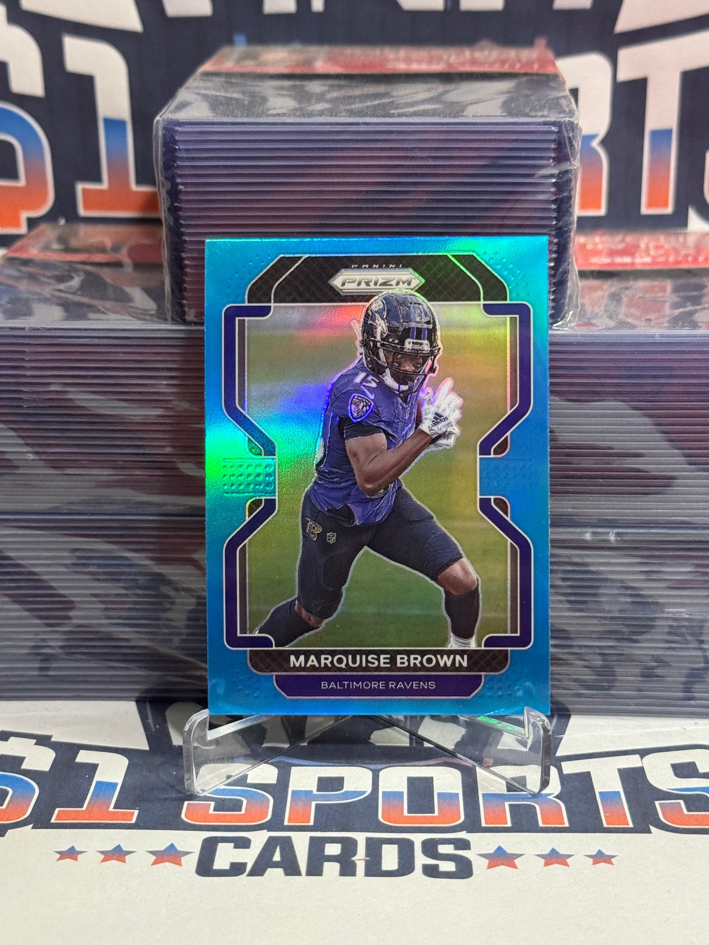 2024 Panini Prizm (Light Blue Prizm) Marquise Brown #280