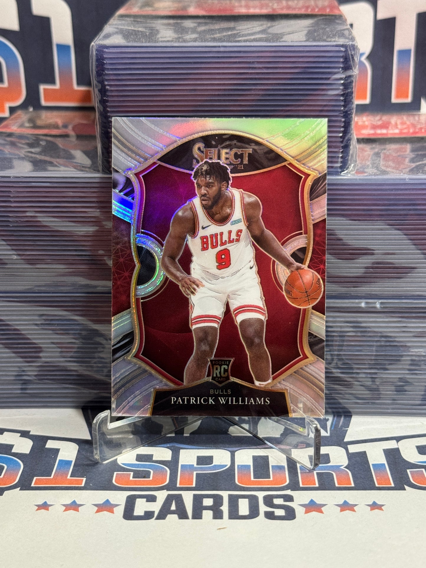2020 Panini Select (Silver Prizm) Patrick Williams Rookie #64