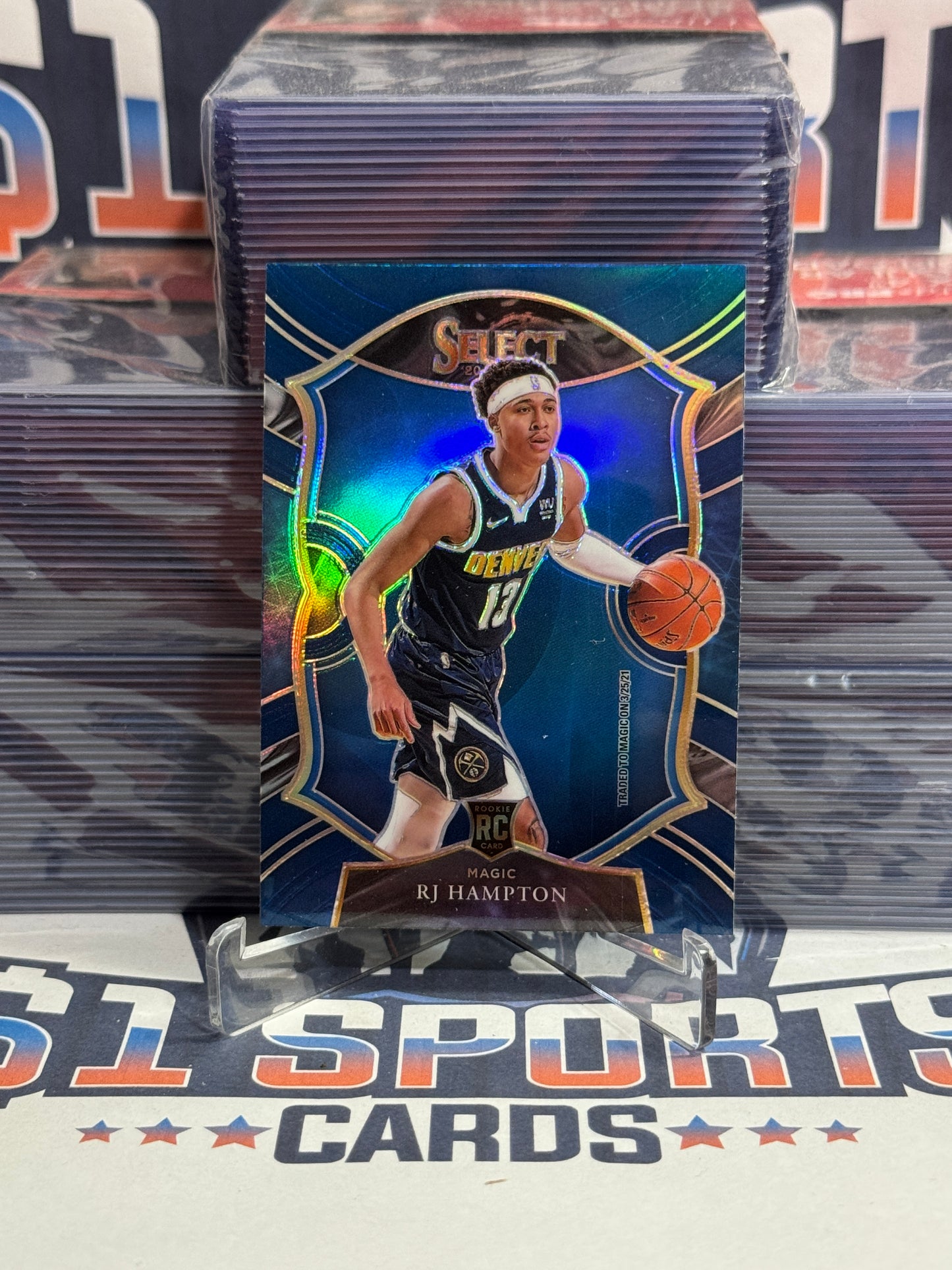 2020 Panini Select (Silver Prizm) RJ Hampton Rookie #84