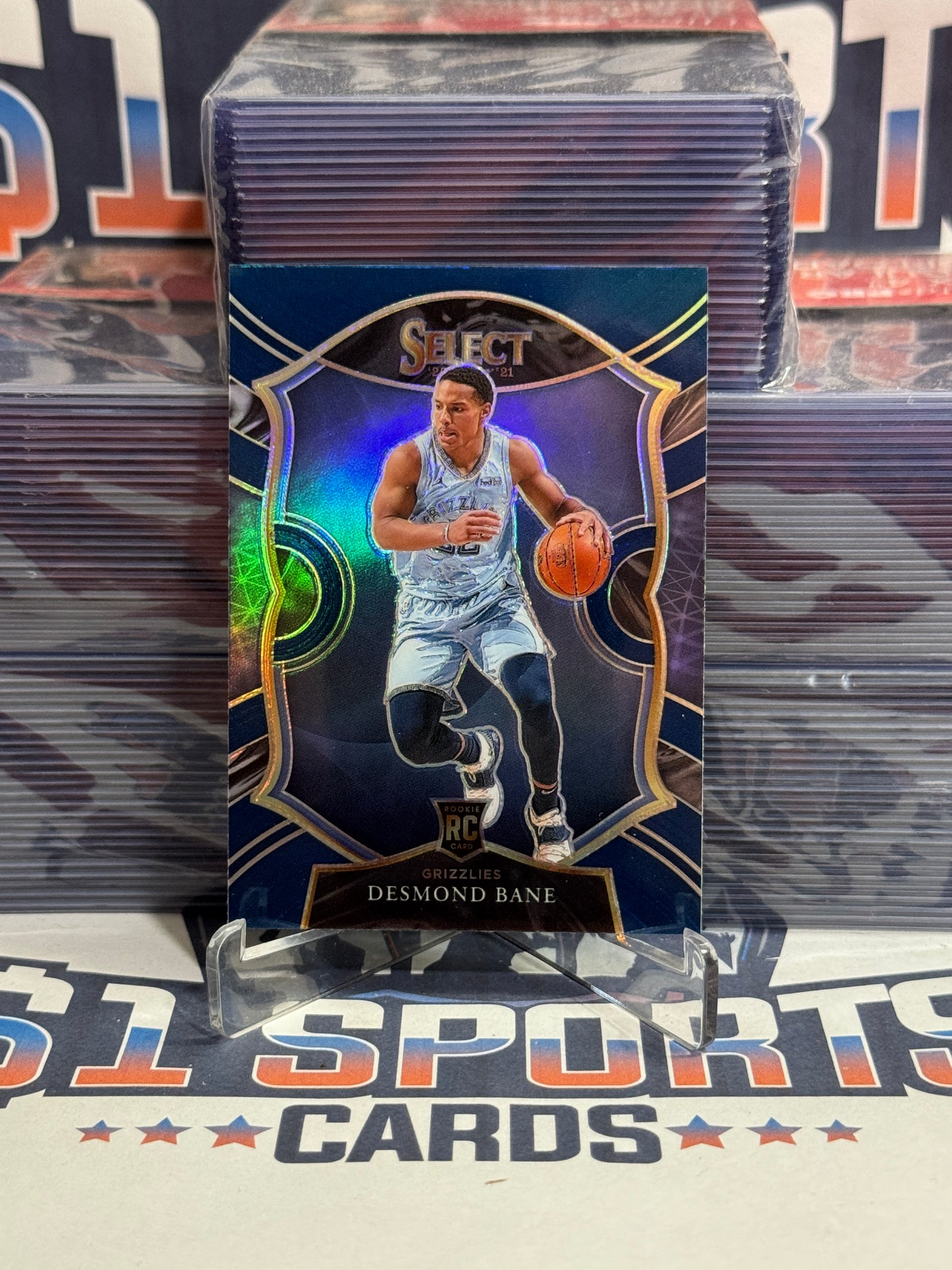 2020 Panini Select (Silver Prizm) Desmond Bane Rookie #90