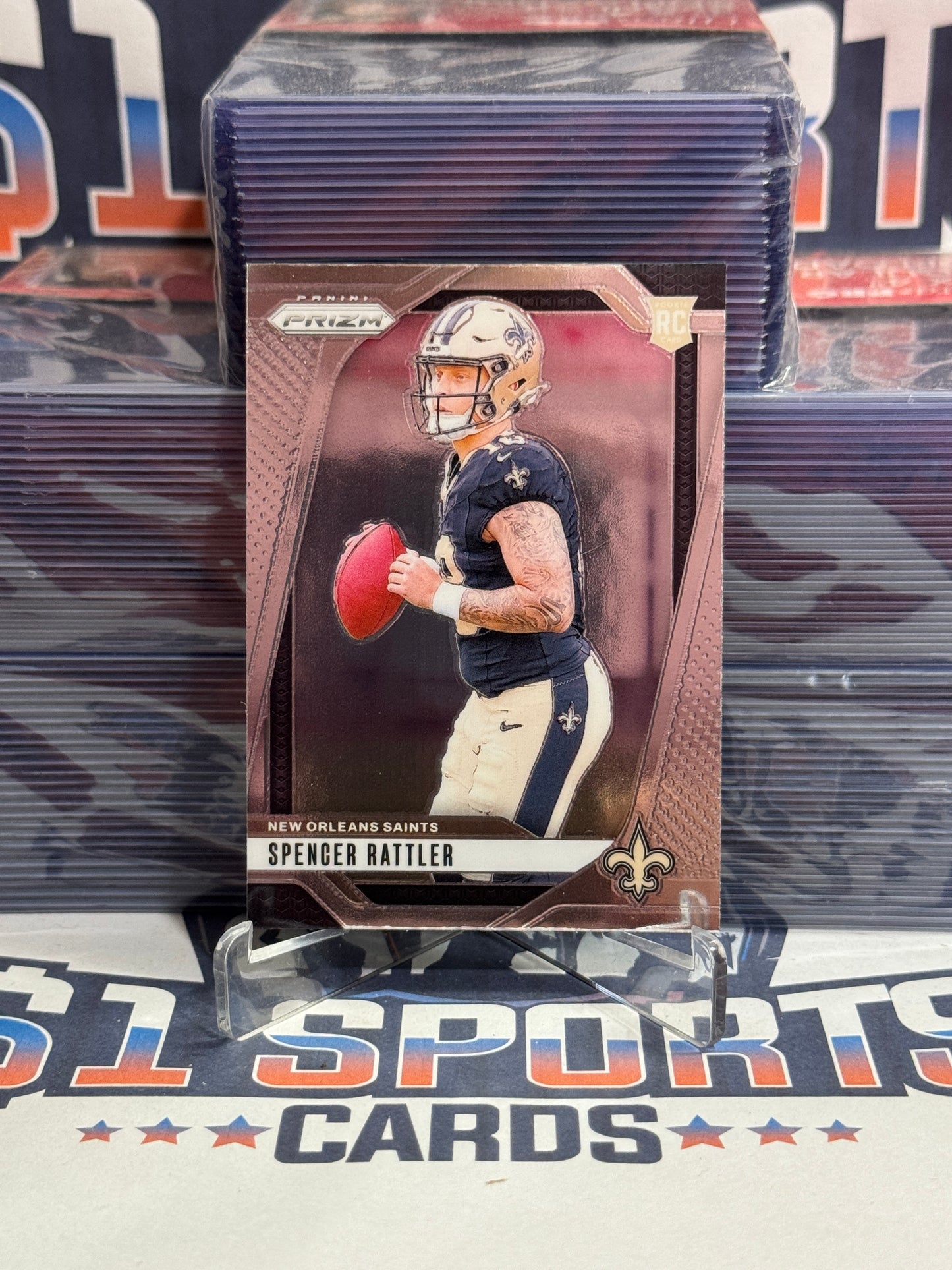 2024 Panini Prizm Spencer Rattler Rookie #388