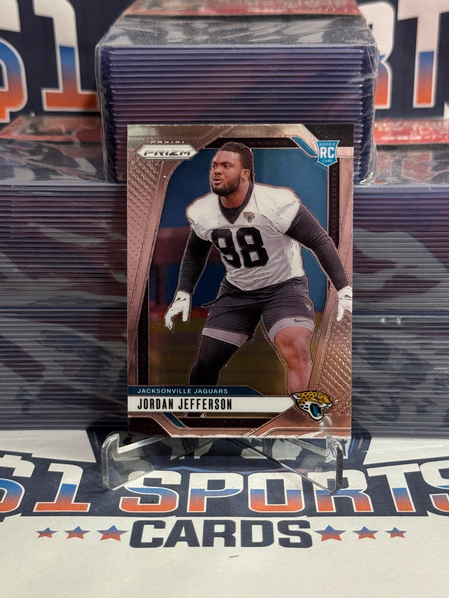 2024 Panini Prizm Jordan Jefferson Rookie #358