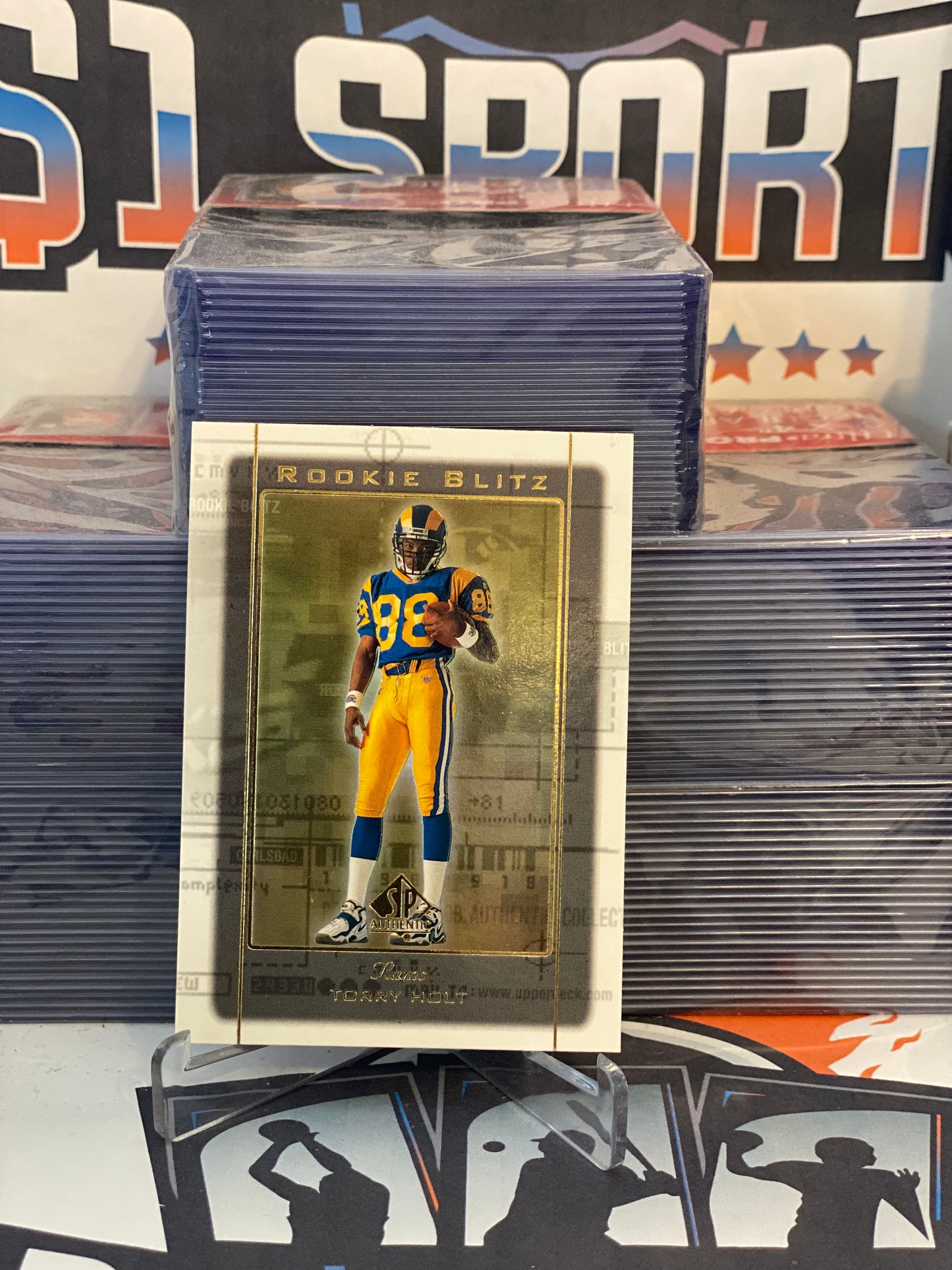 1999 Upper Deck SP (Rookie Blitz) Torry Holt #RB16