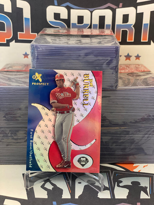 2000 Fleer E-X (0832/3499) Pat Burrell Rookie #88