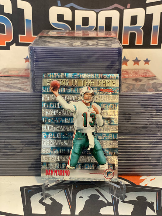 1999 Bowman Chrome (Stock in the Game) Dan Marino #S13
