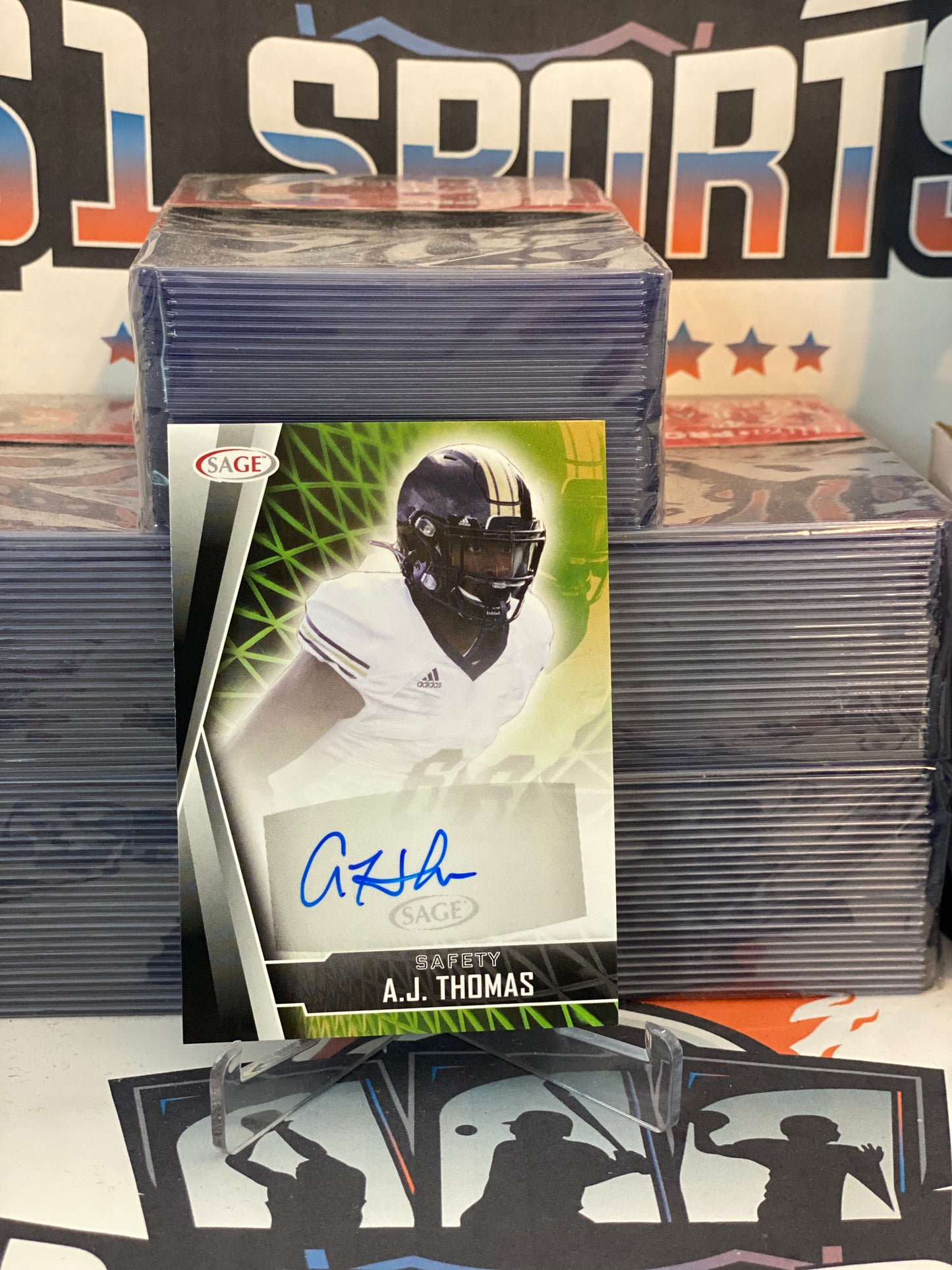 2022 Sage (Auto) A.J. Thomas #A-AJT