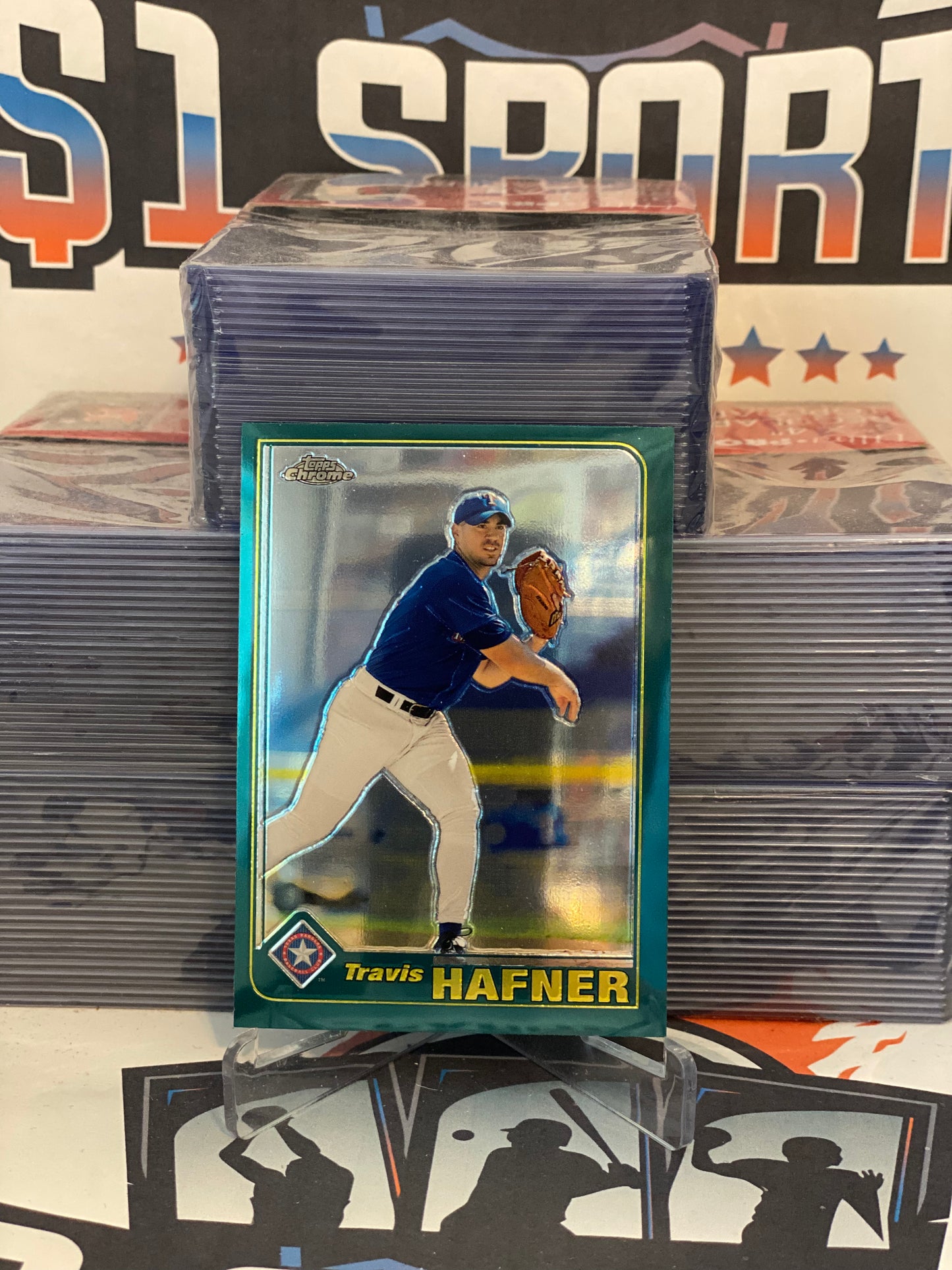 2001 Topps Chrome Traded Travis Hafner Rookie #T210
