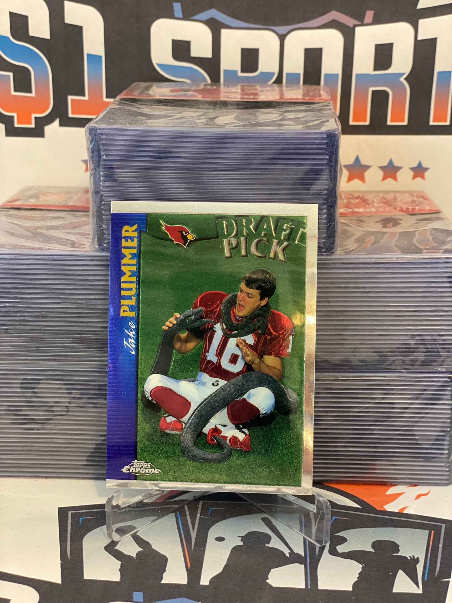 1997 Topps Chrome Jake Plummer Rookie #162