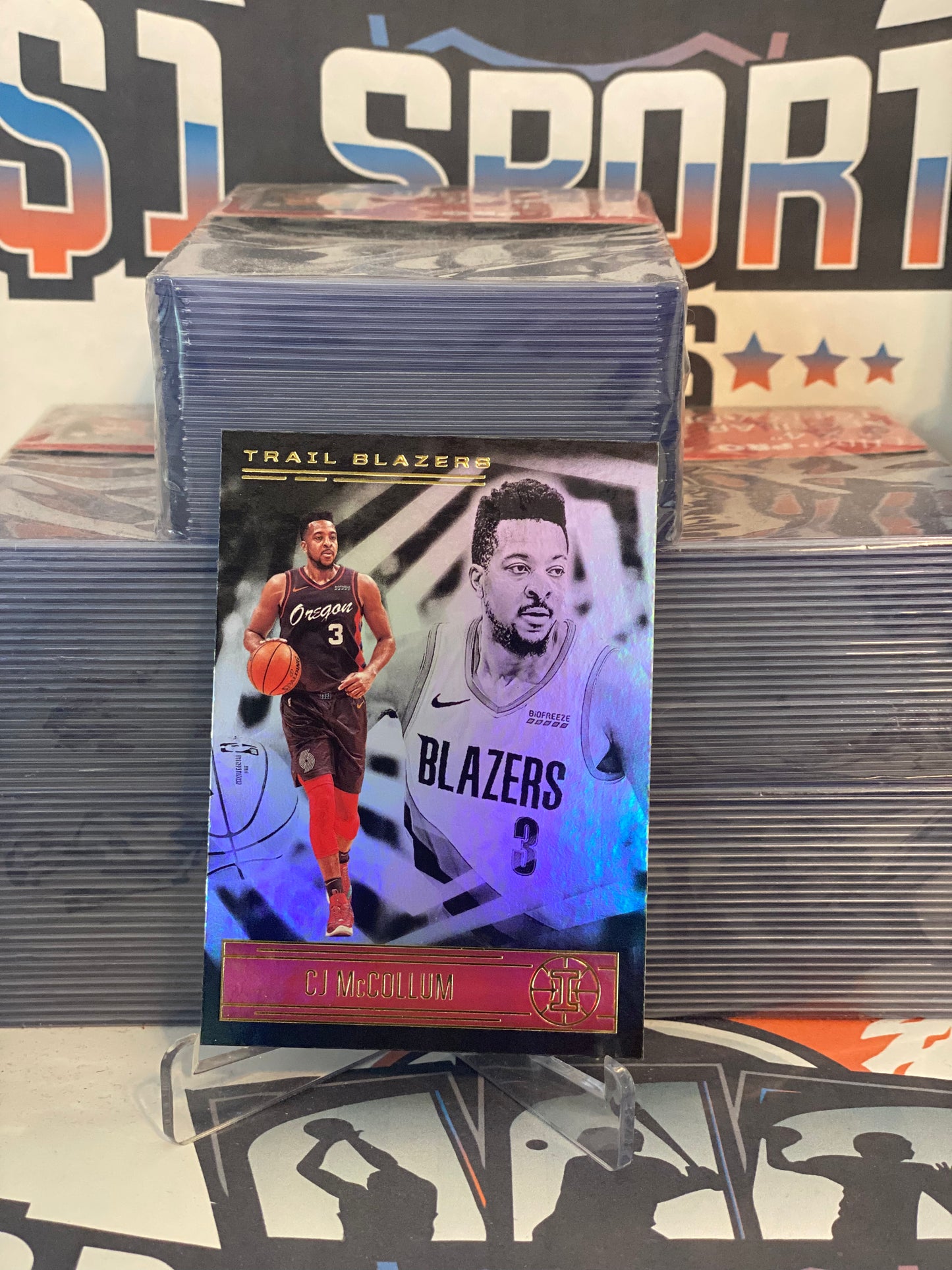 2020 Panini Illusions CJ McCollum #121