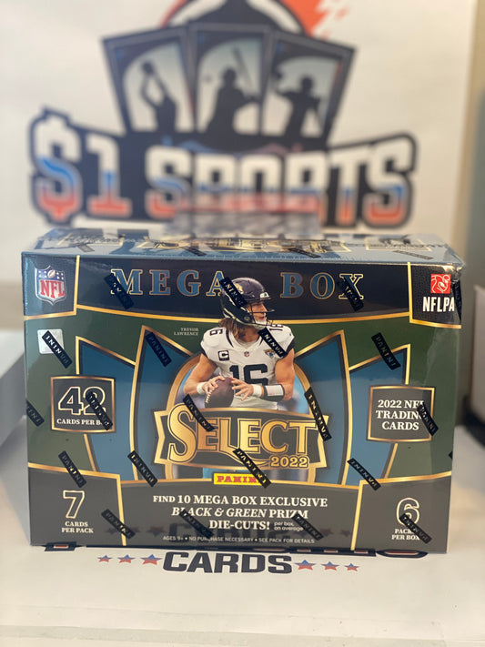 2022 Panini Select NFL Football Mega Box