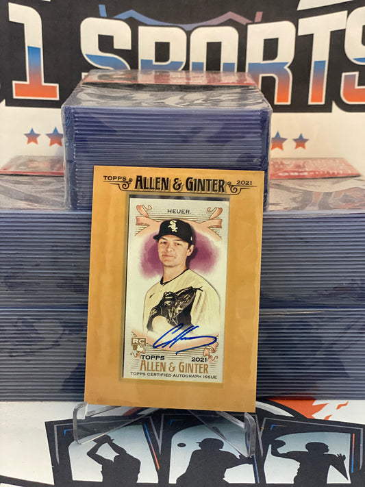 2021 Topps Allen & Ginter (Framed Rookie Auto) Codi Heuer #FMA-CH