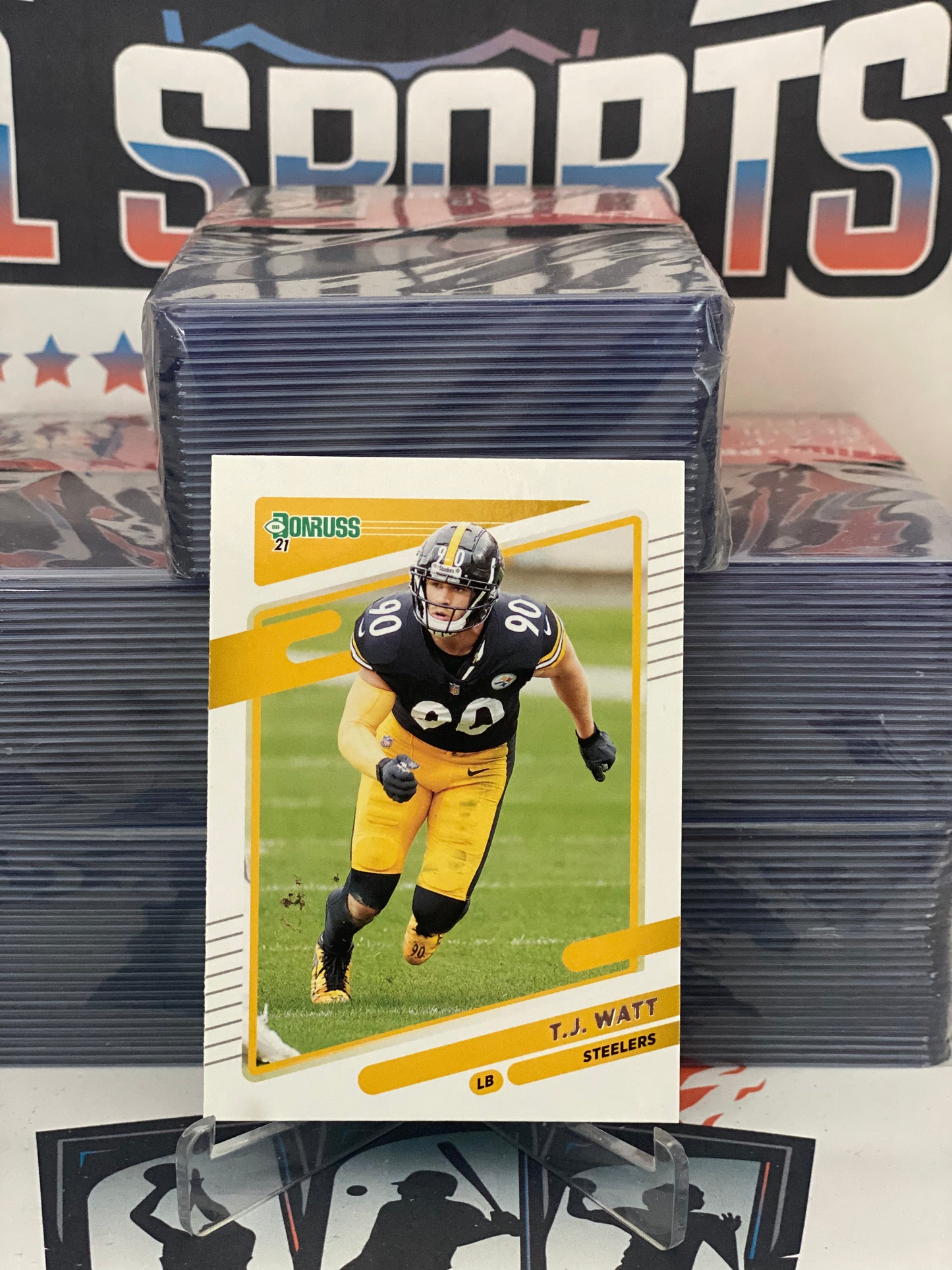 2021 Donruss T.J. Watt #22