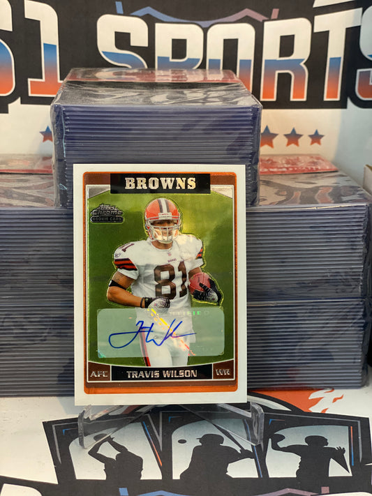 2006 Topps Chrome (Rookie Auto) Travis Wilson #266