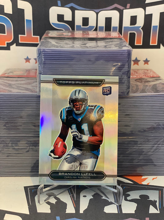 2010 Topps Platinum (Refractor 275/999) Brandon LaFell Rookie #83