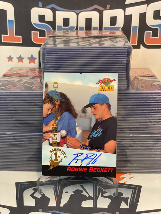 1994 Signature Rookies (Auto 426/8650) Robbie Beckett #23