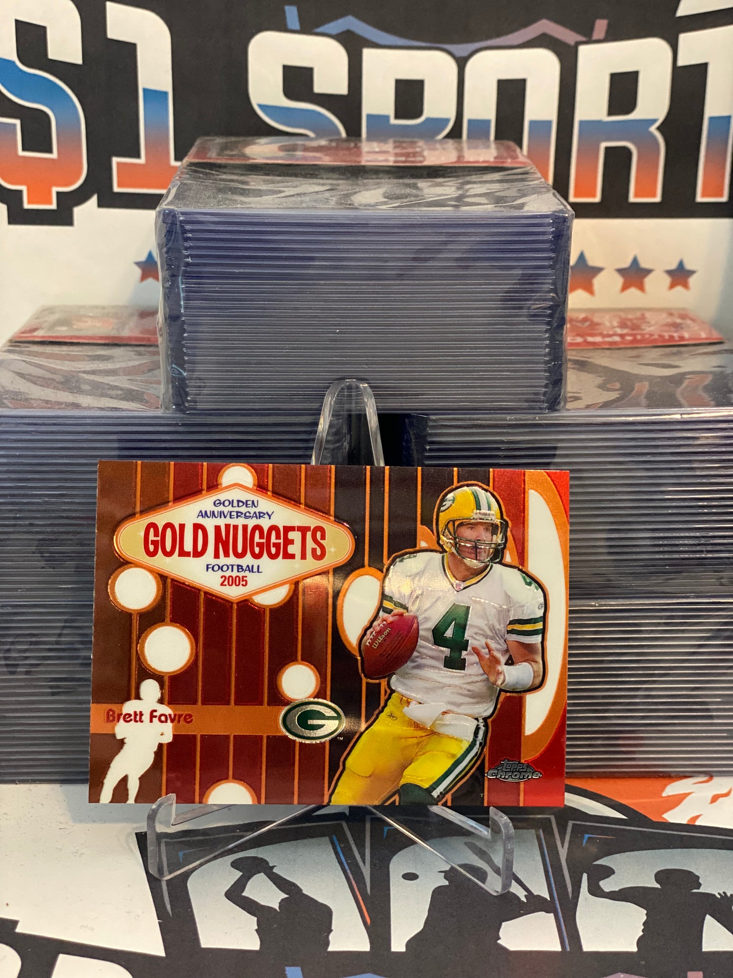 2005 Topps Chrome (Gold Nuggets) Brett Favre #GN2