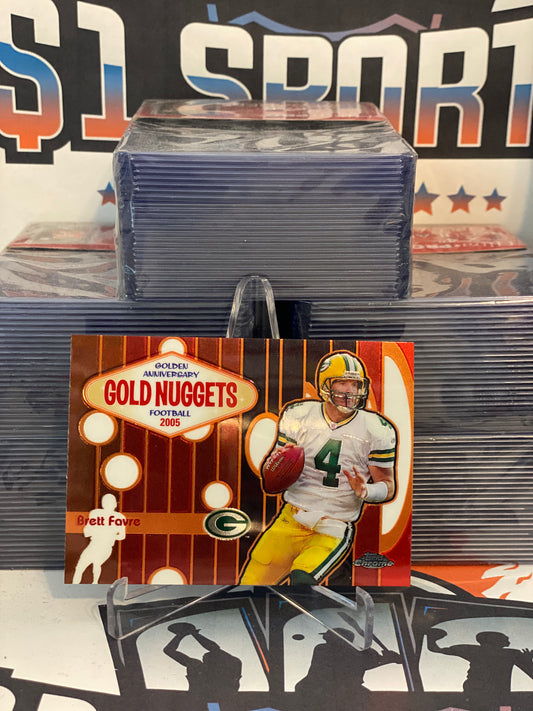 2005 Topps Chrome (Gold Nuggets) Brett Favre #GN2