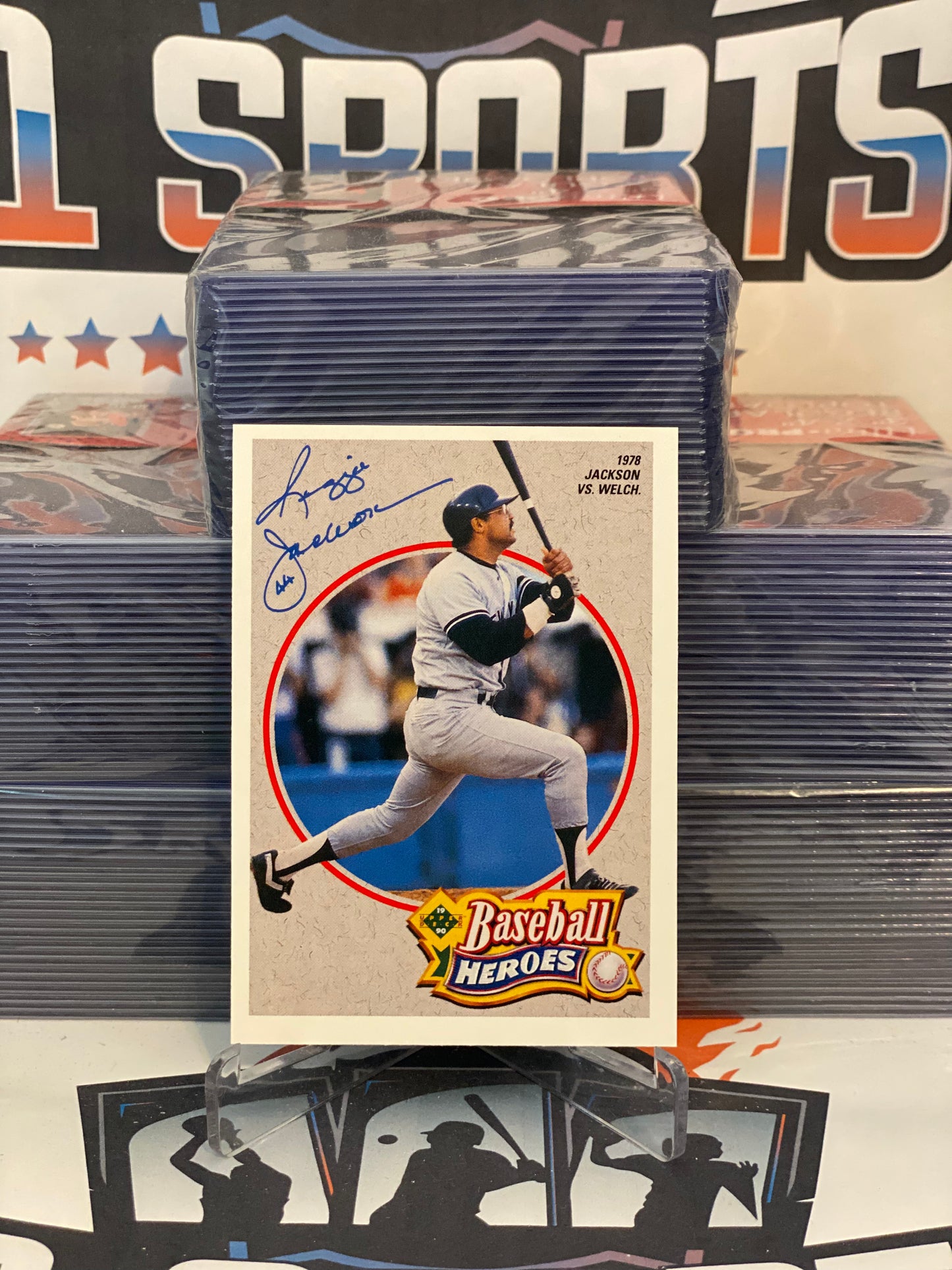 1990 Upper Deck (Baseball Heroes) Reggie Jackson #4