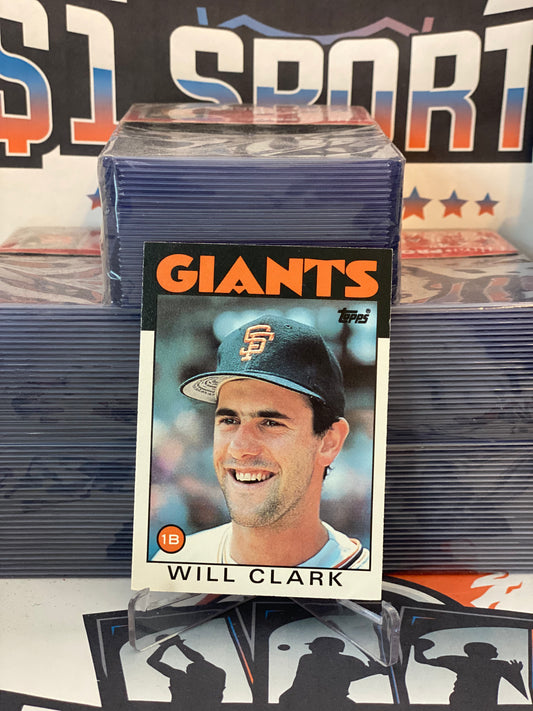 1985 Topps Traded (Tiffany) Will Clark Rookie #24T