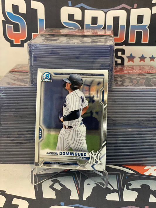 2021 Bowman Chrome Prospects Jasson Dominguez #BCP-13