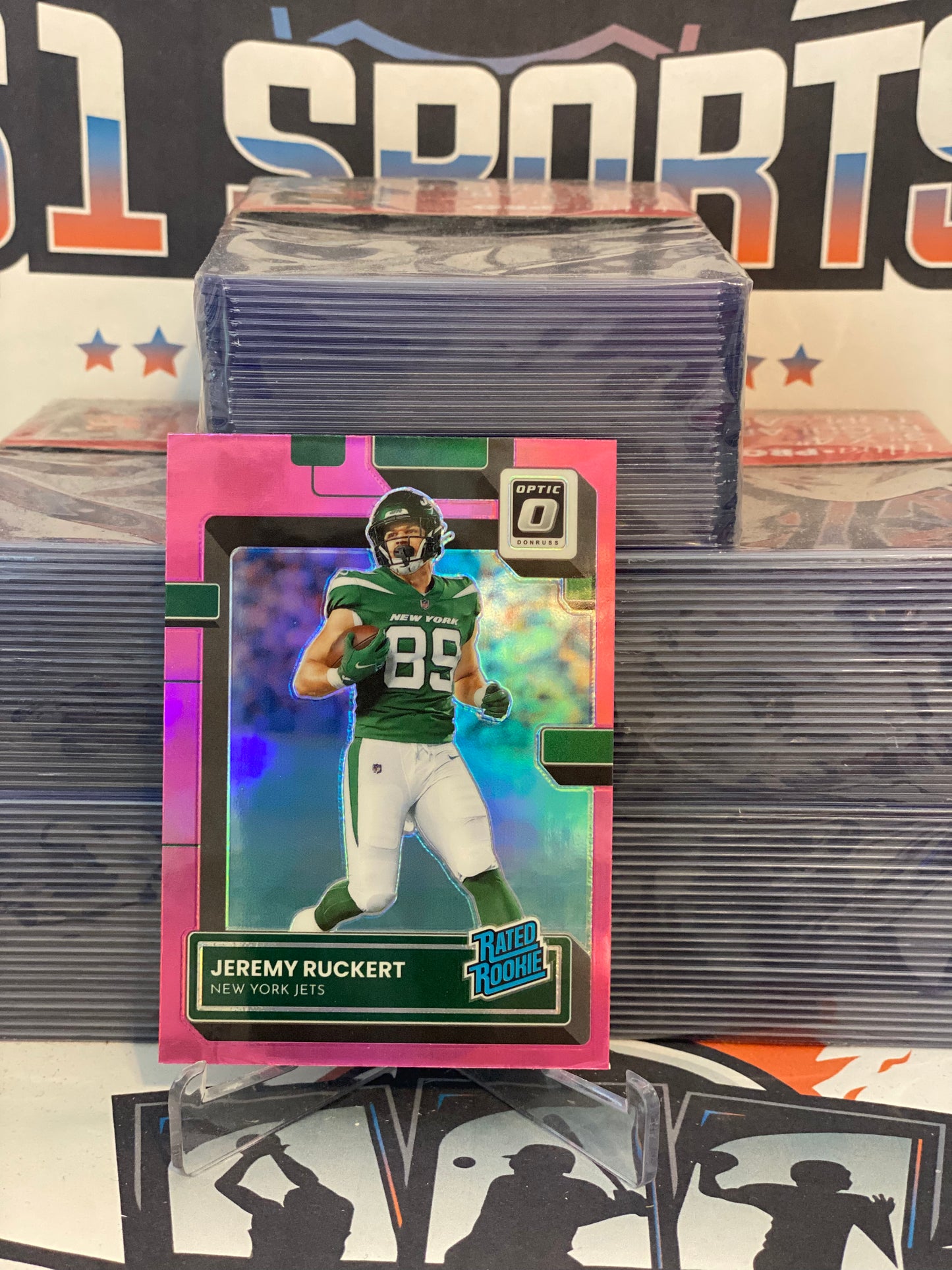 2022 Donruss Optic (Pink Prizm, Rated Rookie) Jeremy Ruckert #291