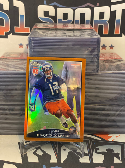 2009 Topps Chrome (Bronze 182/649) Juaquin Iglesias Rookie #TC168