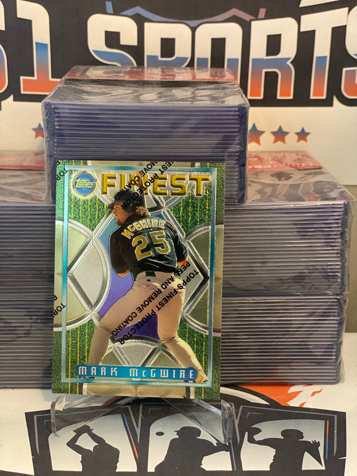 1995 Topps Finest Mark McGwire #169