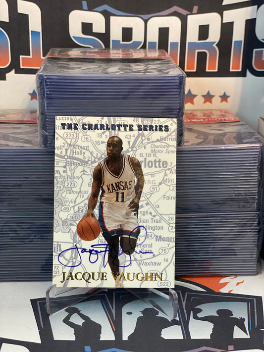1997 Genuine Article (Auto 861/5000) Jacque Vaughn Rookie #MP17