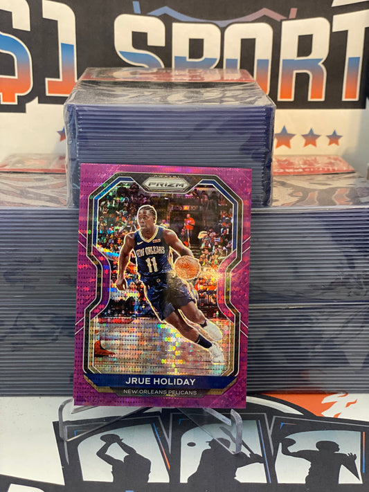 2020 Panini Prizm (Purple Pulsar Prizm 01/35) Jrue Holiday #75