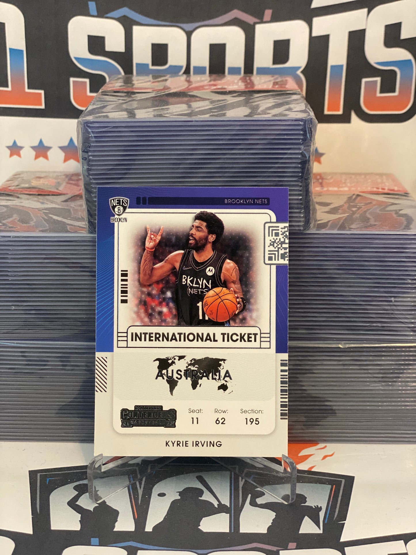 2021 Panini Contenders (International Ticket) Kyrie Irving #23