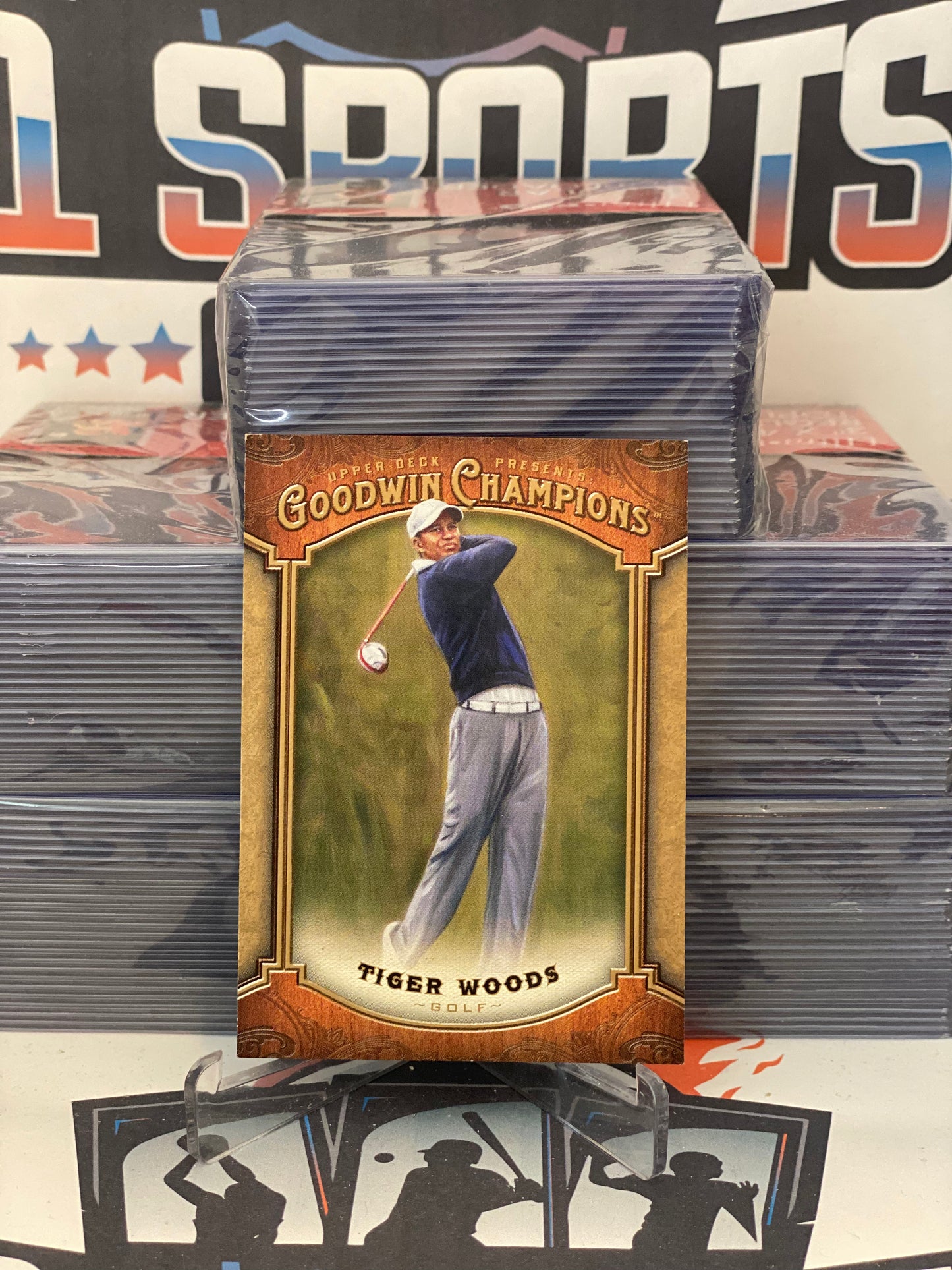 2014 Upper Deck Goodwin Champions Tiger Woods #100